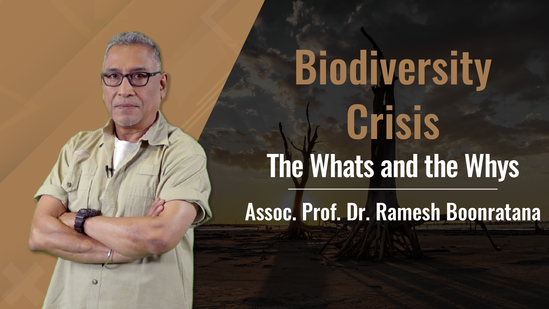 Biodiversity Crisis: The Whats and the Whys MUIC023