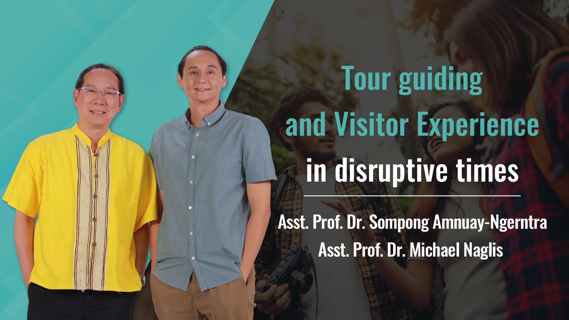 Tour guiding and Visitor Experience in disruptive times MUIC025
